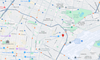 CASA CON AMPLIO TERRENO PARA CONSTRUCCION EN C. NORTE 172 414, PENSADOR MEXICANO, VENUSTIANO CARRANZA, CIUDAD DE MÉXICO