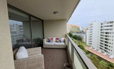 En venta depto de 140 mt2 3 hab más sala de estar frente a Costa Brava espléndida ubicación en zona segura