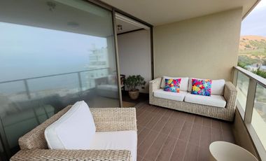 En venta depto de 140 mt2 3 hab más sala de estar frente a Costa Brava espléndida ubicación en zona segura