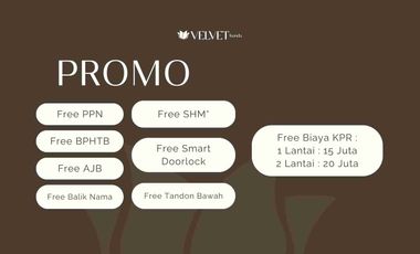 Rumah Di Jual Tanpa DP di Velvet Juanda Sedati Sidoarjo