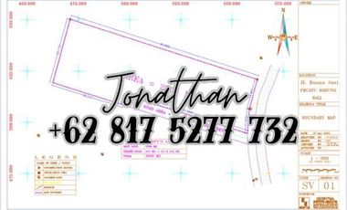 Tanah Ocean View 28 Are di Bingin Uluwatu Zona Komersial