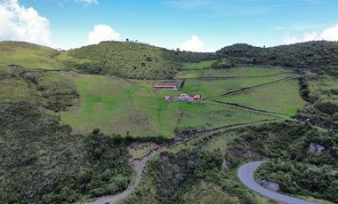 Venta de Hacienda con Ganado y Maquinaria en Cotacachi, 66 hectáreas