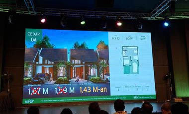 Cluster Eksklusif dengan Konsep Green & Smart Living Akses Transportasi umum Forestine