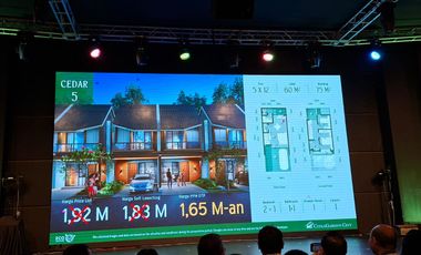 Cluster Eksklusif dengan Konsep Green & Smart Living Akses Transportasi umum Forestine