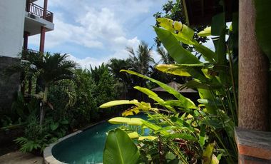 Annual Rental: Stylish Gianyar Villa 2BR + Private Pool & Office Space