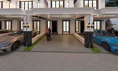 RUMAH CANTIK BERGAYA AMERICAN CLASSIC DENGAN PILIHAN TYPE 2 DAN 3 LANTAI, LOKASI SANGAT STRATEGIS DI CIRENDEU