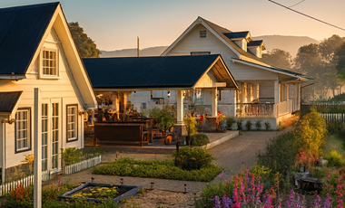 jual 3 villa Lembang Bandung dengan tanah super luas 988 m2