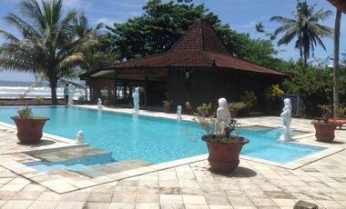 Bali Stunning Yoga Retreat Sunset Villa Estate Beach Front 8 bed room+ close to Balian Medewi