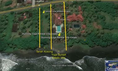 Bali Stunning Yoga Retreat Sunset Villa Estate Beach Front 8 bed room+ close to Balian Medewi