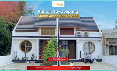 RUMAH MURAH YOGYAKARTA 300 JUTAAN MINIMALIS GAYA JEPANG DI SENTOLO
