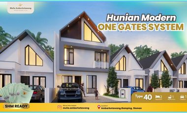RUMAH DALAM CLUSTER JL WATES YOGYAKARTA MURAH 400 JUTAAN
