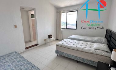 Vista parcial al mar, jardín privado, terraza y cuarto de servicio