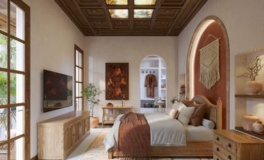 1-Bedroom Artistic Villa with Spanish–Javanese Fusion in Bingin