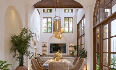 1-Bedroom Artistic Villa with Spanish–Javanese Fusion in Bingin