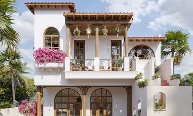 1-Bedroom Artistic Villa with Spanish–Javanese Fusion in Bingin