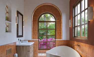 1-Bedroom Artistic Villa with Spanish–Javanese Fusion in Bingin