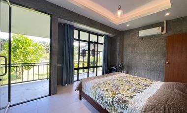 Modern 2-Bedroom Concrete-Loft Home— Chong Phli, Krabi