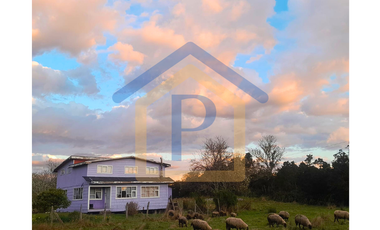 🏡 Tu hogar soñado en la Patagonia chilena: ¡Terreno de 1 Hectárea con casa en Aulén, Hualaihué!