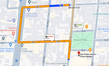 Casa en Venta San Pedro de los Pinos Benito Juárez CDMX