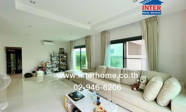 2-storey detached house, 56.7 sq m., Supalai Ville Village, Wongwaen-Lam Luk Ka, Khlong 7, Lam Luk Ka Road, Khlong 7 Road, Lam Luk Ka, Pathum Thani