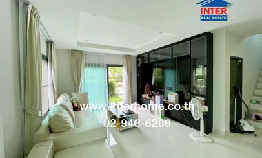 2-storey detached house, 56.7 sq m., Supalai Ville Village, Wongwaen-Lam Luk Ka, Khlong 7, Lam Luk Ka Road, Khlong 7 Road, Lam Luk Ka, Pathum Thani