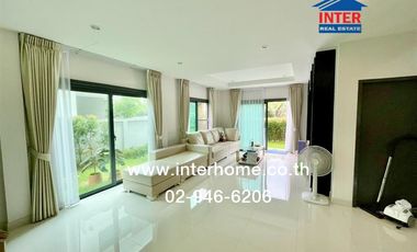 2-storey detached house, 56.7 sq m., Supalai Ville Village, Wongwaen-Lam Luk Ka, Khlong 7, Lam Luk Ka Road, Khlong 7 Road, Lam Luk Ka, Pathum Thani