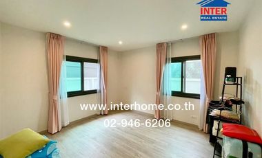 2-storey detached house, 56.7 sq m., Supalai Ville Village, Wongwaen-Lam Luk Ka, Khlong 7, Lam Luk Ka Road, Khlong 7 Road, Lam Luk Ka, Pathum Thani