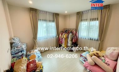 2-storey detached house, 56.7 sq m., Supalai Ville Village, Wongwaen-Lam Luk Ka, Khlong 7, Lam Luk Ka Road, Khlong 7 Road, Lam Luk Ka, Pathum Thani