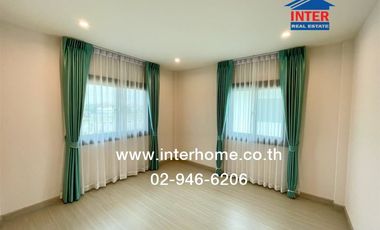 2-storey detached house, 56.7 sq m., Supalai Ville Village, Wongwaen-Lam Luk Ka, Khlong 7, Lam Luk Ka Road, Khlong 7 Road, Lam Luk Ka, Pathum Thani