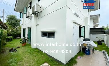 2-storey detached house, 56.7 sq m., Supalai Ville Village, Wongwaen-Lam Luk Ka, Khlong 7, Lam Luk Ka Road, Khlong 7 Road, Lam Luk Ka, Pathum Thani