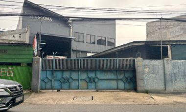 Dijual Gudang Workshop, Jalan Raya Mustikasari, 2 Lantai, Luas 500m2, Muat Container 40 Feet, Bisa KPR, 3km Akses Langsung Tol Bekasi Timur