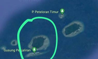 Private Island For Sale Di Kepulauan Seribu Utara,Pulau Peteloran Barat