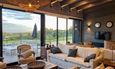 Exclusiva Parcela con Casa en Condominio con playa y hermosa vista al Lago Ranco, Futrono