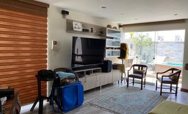 ALQUILO, dpto duplex con piscina a una cuadra del parque, Castilla 551, La Aurora, Miraflores