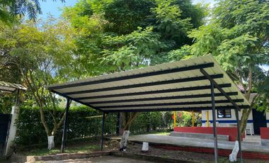 Casa de Campo con cultivos