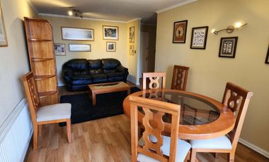 Arriendo departamento en Santiago Centro, amoblado y con estacionamiento