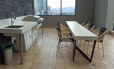 Departamento de 2 dormitorios sector La Carolina a una cuadra del Quicentro Edificio Sense Lujo y Confrot