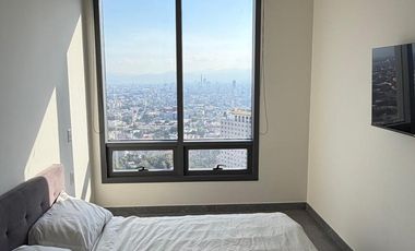 Renta Departamento de 1 recámara en Be Grand Reforma: moderno, seguro y con amenidades top trendy
