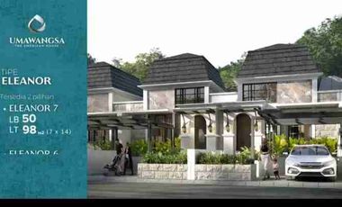 bayar 1,5 juta  an bebas semua biaya  &   bonus ac tiap kamar ,smart door lock,kanopi carport ,meja dapur kompor tanam