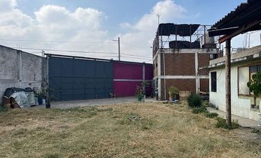 VENTA DE TERRENO BARDEADO CON ZAGUAN A PIE DE CARRETERA EN COL. ALFREDO DEL MAZO. IXTAPALUCA