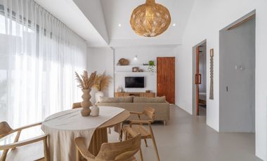 Minimalist modern villa in Nusa dua in villa complex