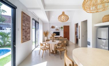 Minimalist modern villa in Nusa dua in villa complex