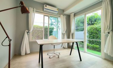 2 storey semi-detached house for Sale/Rent,  near Mega Bangna, the best location in the area, Anya Bangna - Ramkhamhaeng 2, house facing north