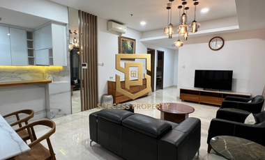 Apartemen 1Park Avenue Tower King 3BR Fully Furnished View Gunung Siap Huni