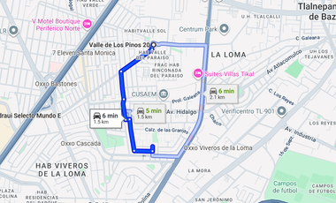 Casa en Venta Valle del Paraíso Tlalnepantla Estado de México