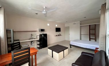 Estudio amueblado en renta en Brisas en Mérida Yucatán
