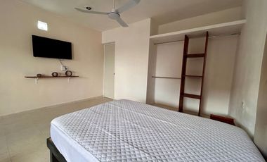 Estudio amueblado en renta en Brisas en Mérida Yucatán
