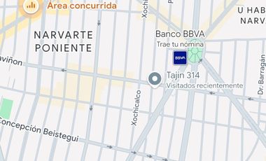 Casa En Remate Bancario Tajin 314 Narvarte, Benito Juarez