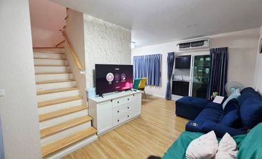 Ready to move in! Great price, don’t miss out! Townhome for Sale – Siri Place 2, Bang Phun area, Rangsit–Pathum Thani Road Near expressway and Rangsit