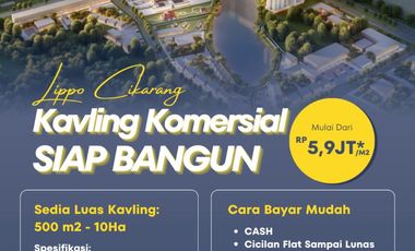 Commercial Business Land di Lippo Cikarang Bekasi